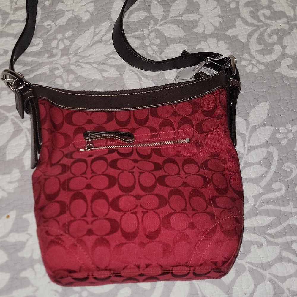 Coach Red Crossbody Bag